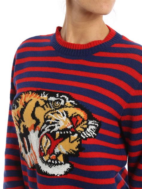 gucci girl sweater|Gucci tiger sweater women.